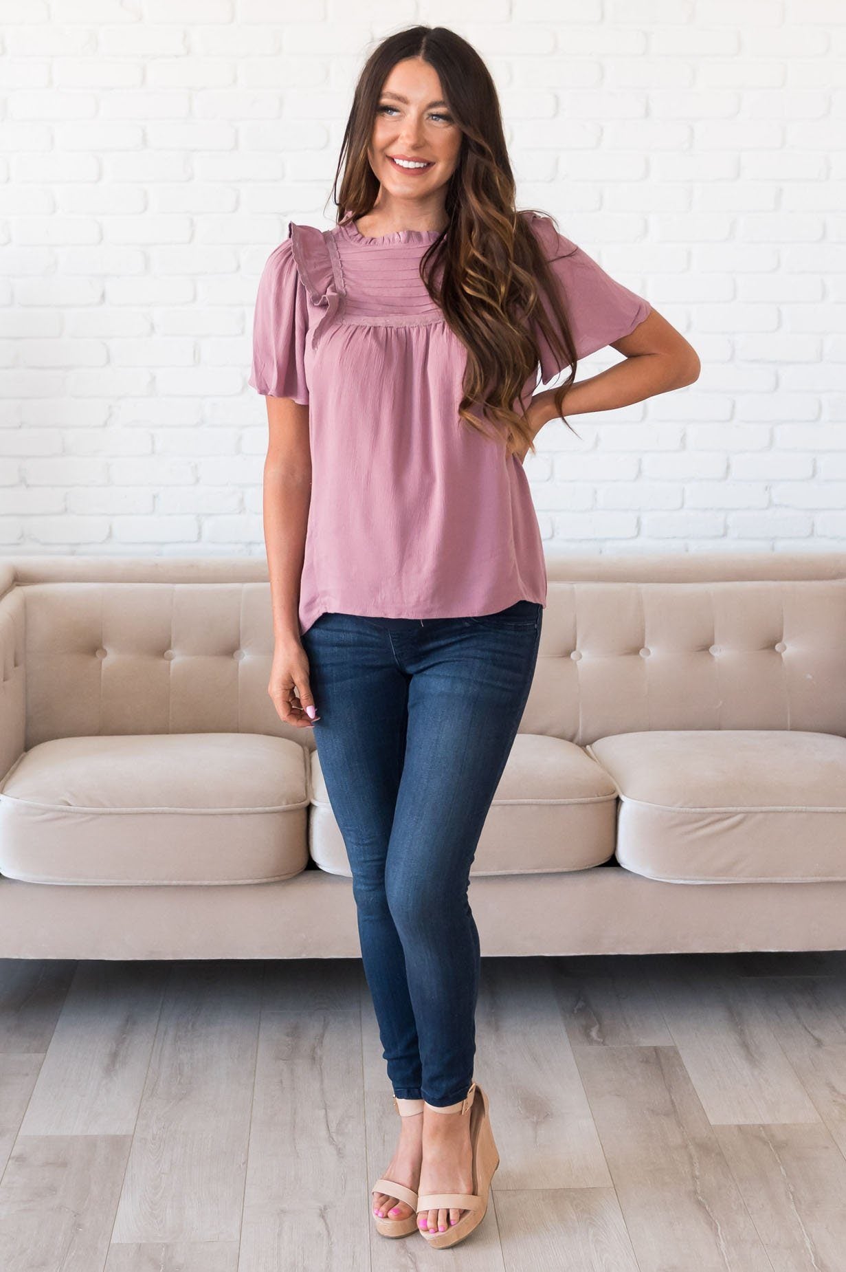 Sole Purpose Modest Blouse