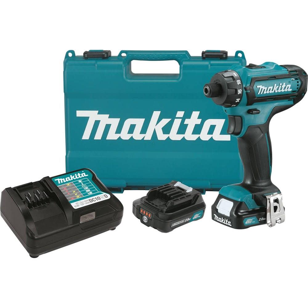 12 Volt Max CXT Lithium-Ion 1/4 In. Hex Cordless Driver-Drill Kit ;