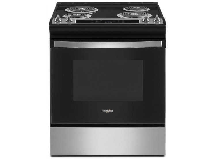 Whirlpool ADA 4.8 Cu. Ft. Stainless Steel Electric Range With Frozen Bake Technology