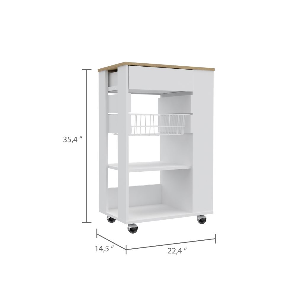 Boahaus Pessac Kitchen Cabinet (White)