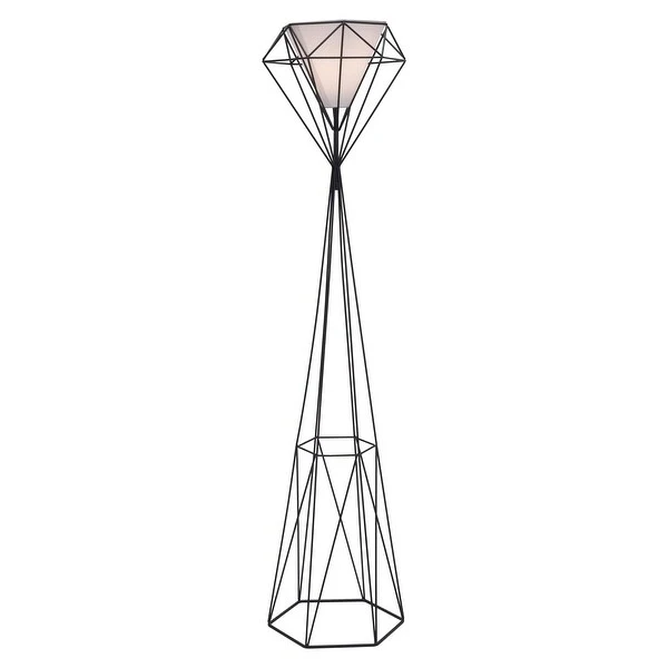 Black Diamond Floor Lamp Black