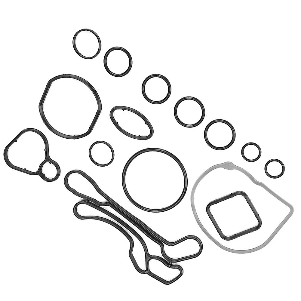 15pcs Engine Oil Cooler Gasket Seal O-ring 55354071 Fits For Chevrolet