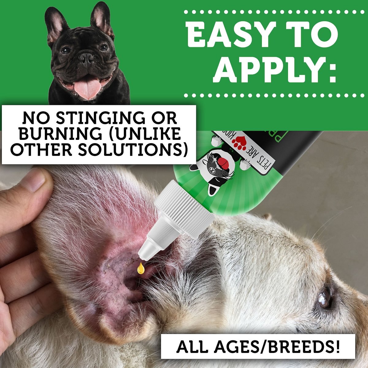 Pets Are Kids Too Premium Pet Ear Cleaner Solution