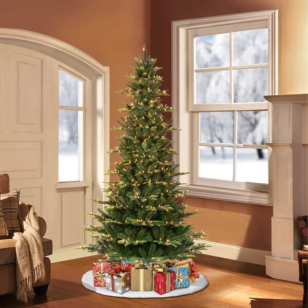 Puleo International 7.5' Slim Christmas Tree