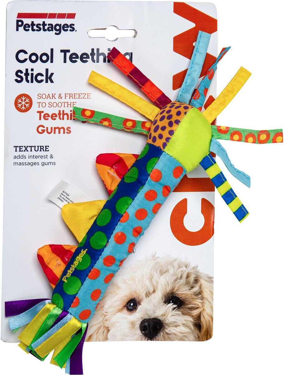 Petstages Cool Teething Stick Tough Dog Chew Toy