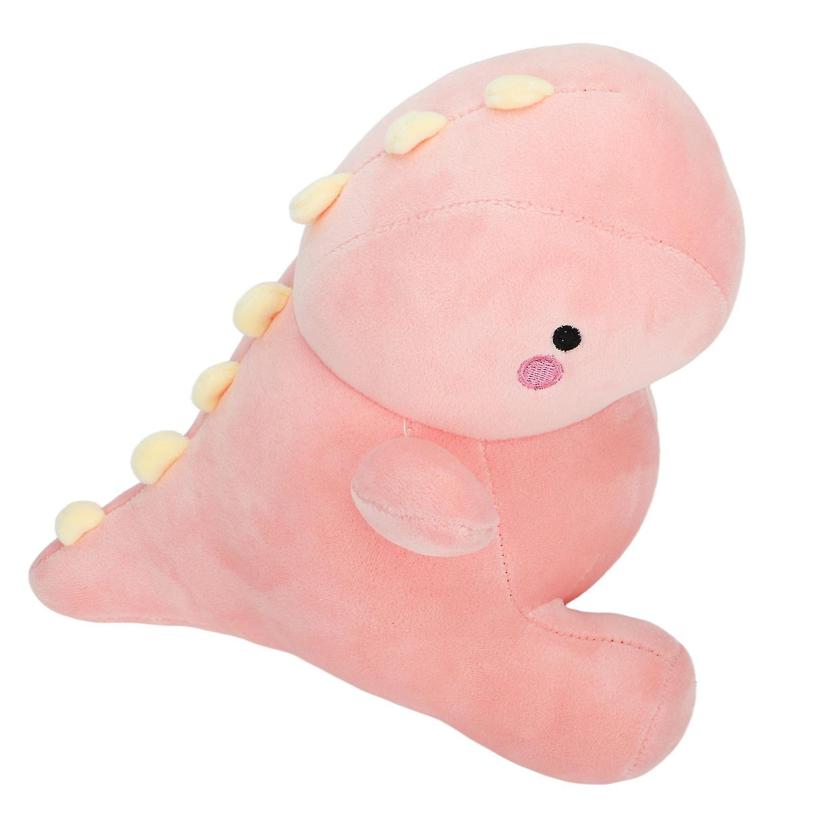 Cute Dinosaur Plush Toy Safe Soft Stuffed Animal Plush Toy Doll for Kids Girls Boys Birthday Gifts Pink 25cm / 9.8in