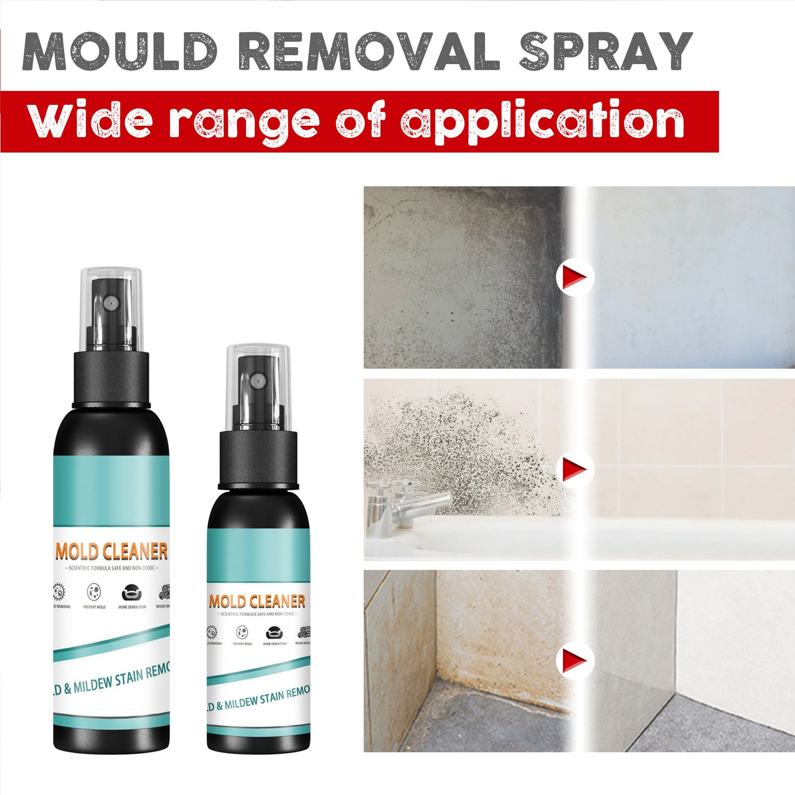 🔥BUY 2 GET 1 FREE🔥Mildew & Mold Cleaner