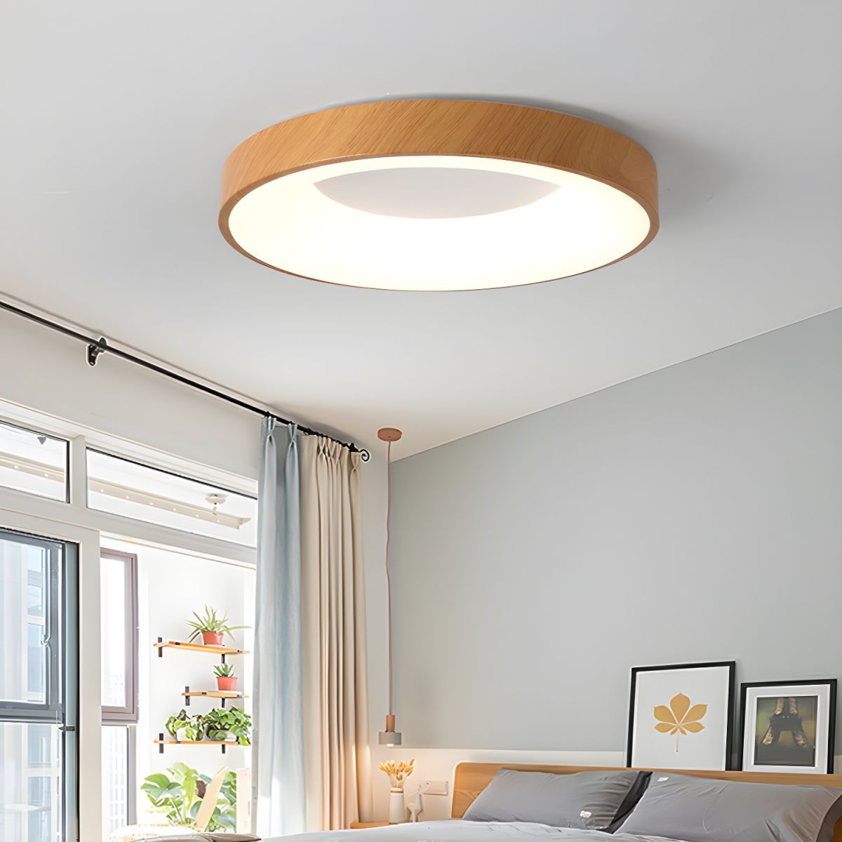 Mila Round Flush Mount Ceiling Lamp