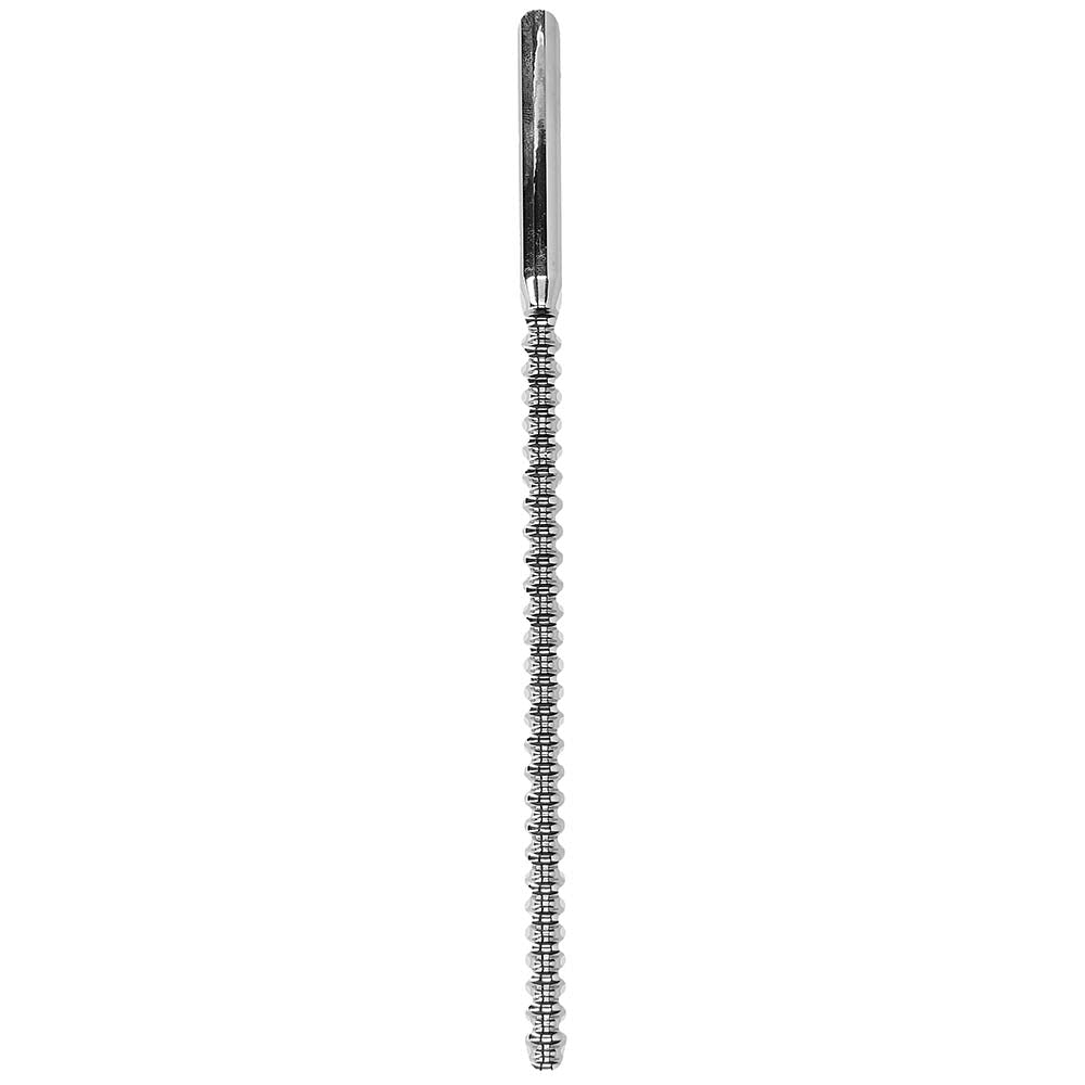 Ouch! Ribbed 10mm Steel Urethral Dilator