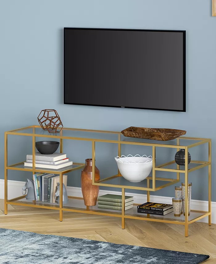 Hudson and Canal Deveraux 58 TV Stand with Shelves