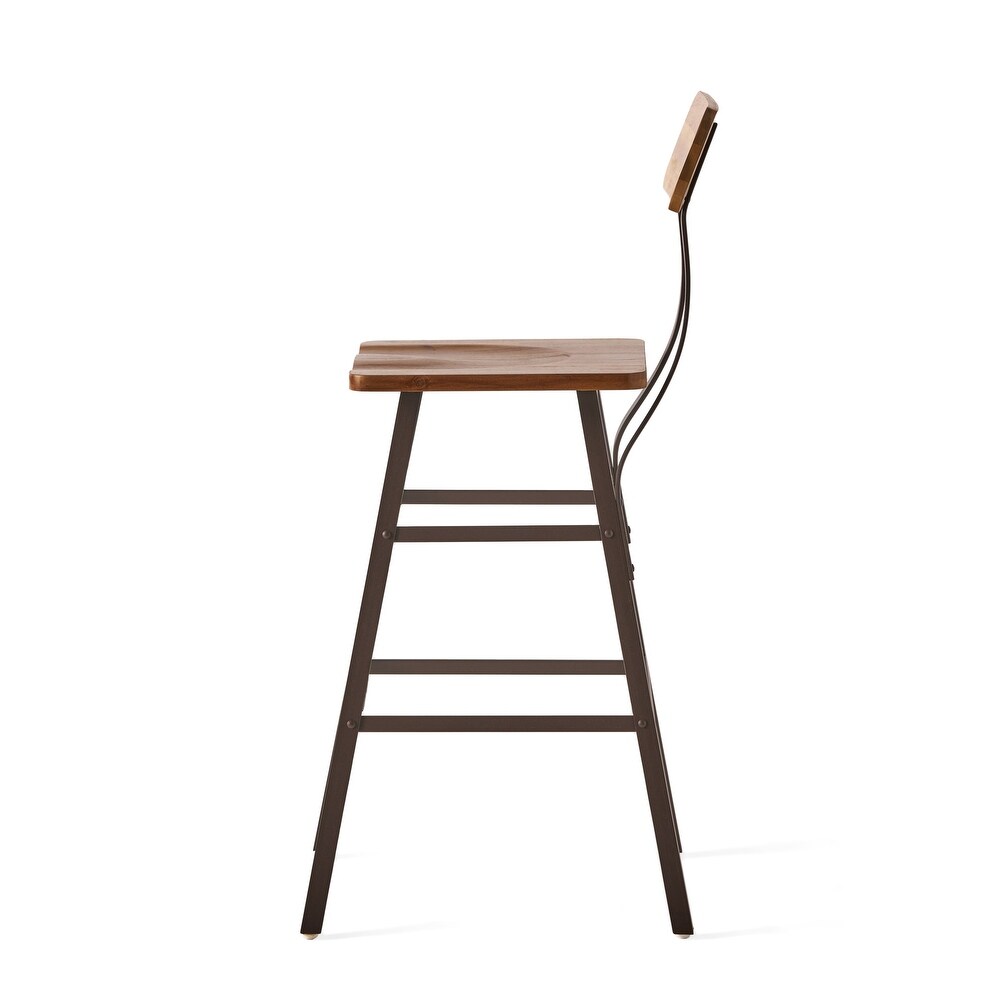 Ramona 3 piece Acacia Wood Bar Set by Christopher Knight Home