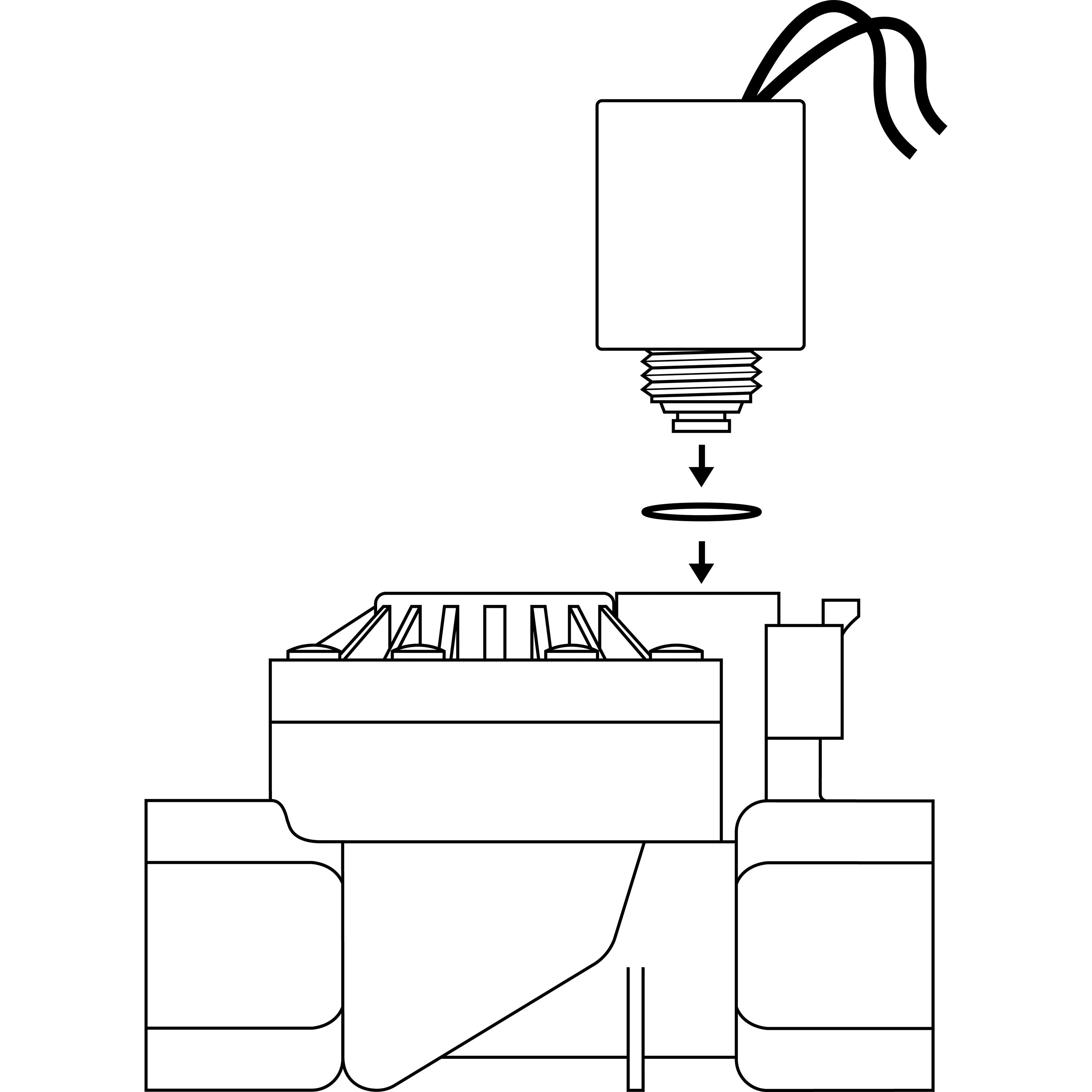 Orbit 24-Volt Valve Solenoid