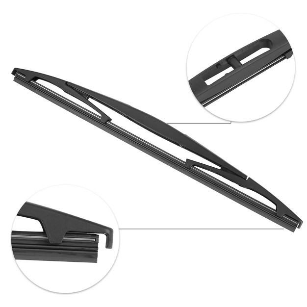 Unique Bargains Rubber Metal For Honda Civic Tourer 2013 2016 Windshield Wipers