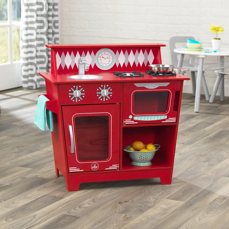 KidKraft 53362 Classic Kitchenette - Red