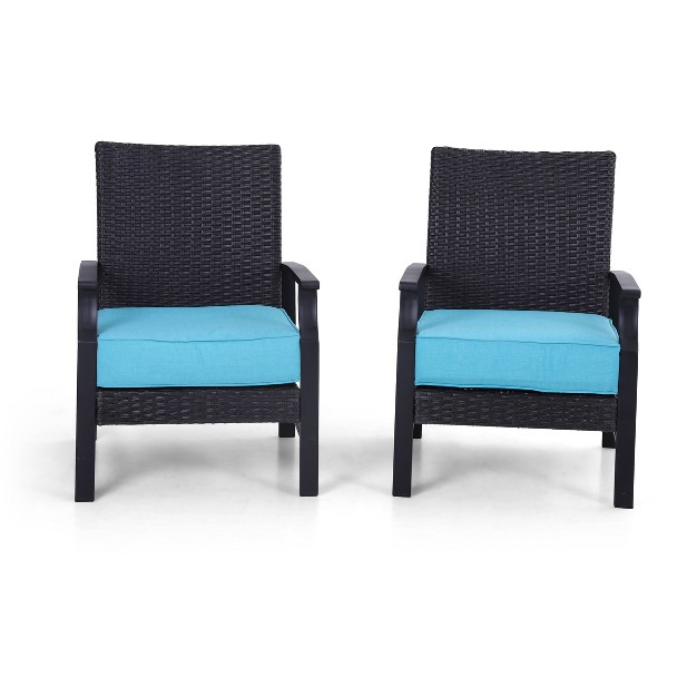 Rattan Wicker Patio Sofa Captiva Designs