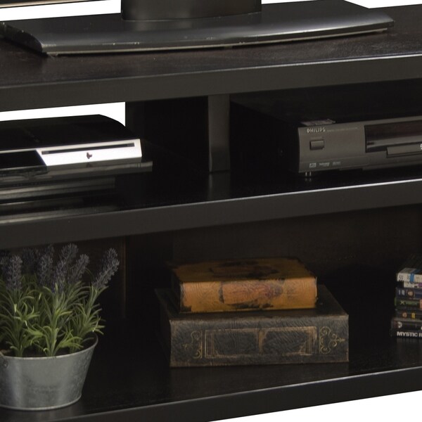 48-inch Fully Assembled Brown TV Stand， Holds Up To a 55