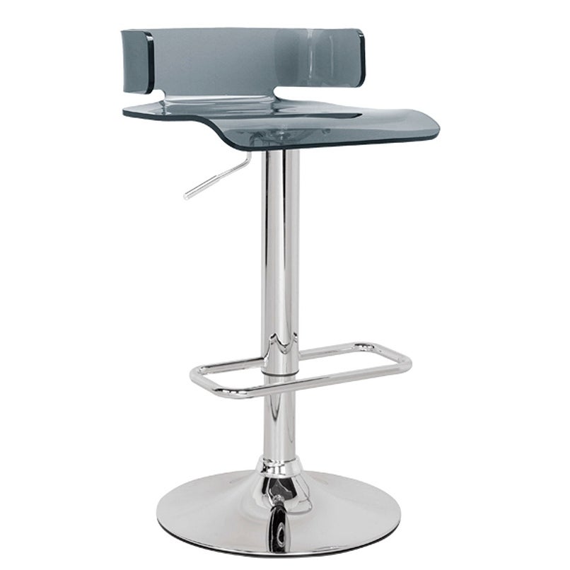 Chrome Swivel Adjustable Bar Stool - 26