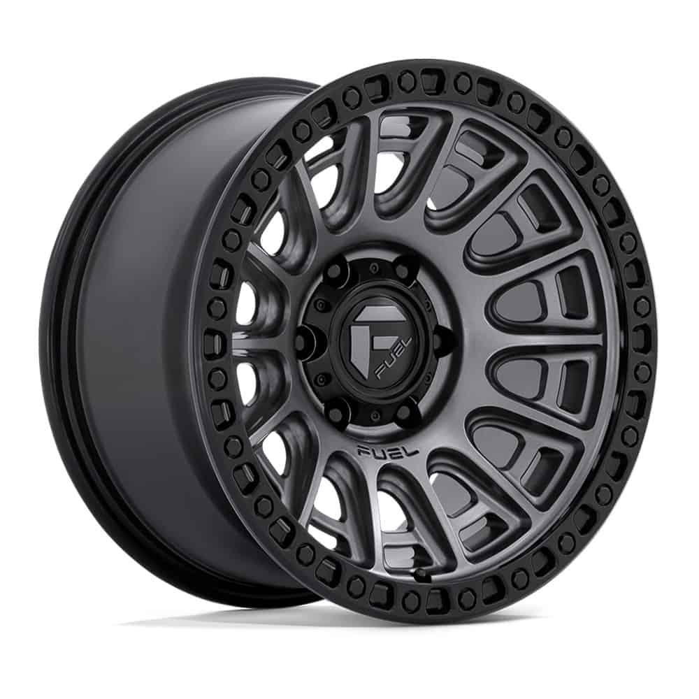 Fuel 1PC Wheels D835 20X9 5X5.0 M-GNMTL-BLK-RG 1MM