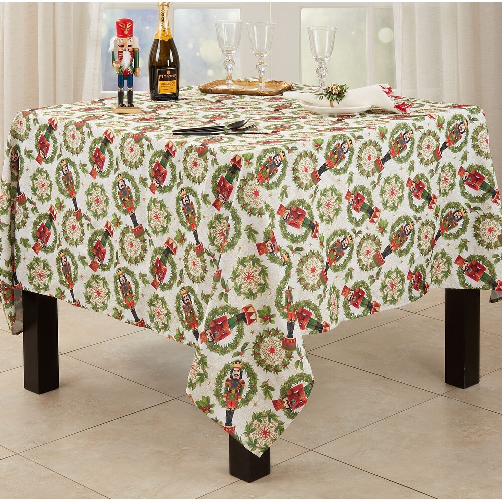 Nutcracker Holiday Tablecloth