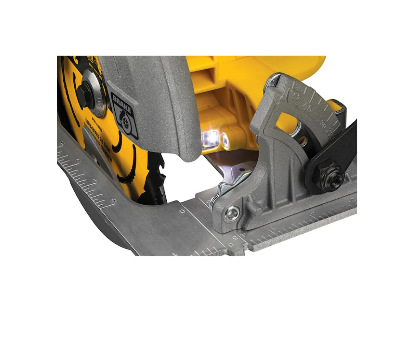 DEWALT DCS574W1 XR POWER DETECT 20-Volt Max 7-1/4-in Brushless Cordless Circular Saw (1-Battery and Charger Included)