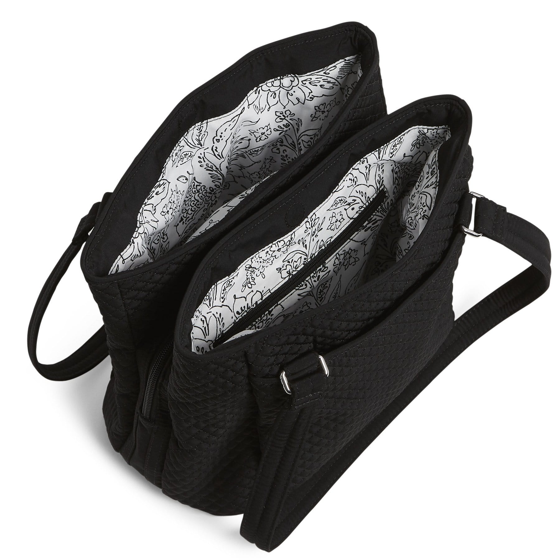 Multi-Compartment Shoulder Bag