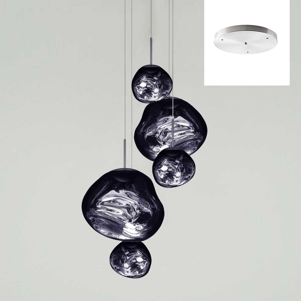 Multi Lava Round Pendant Lamp