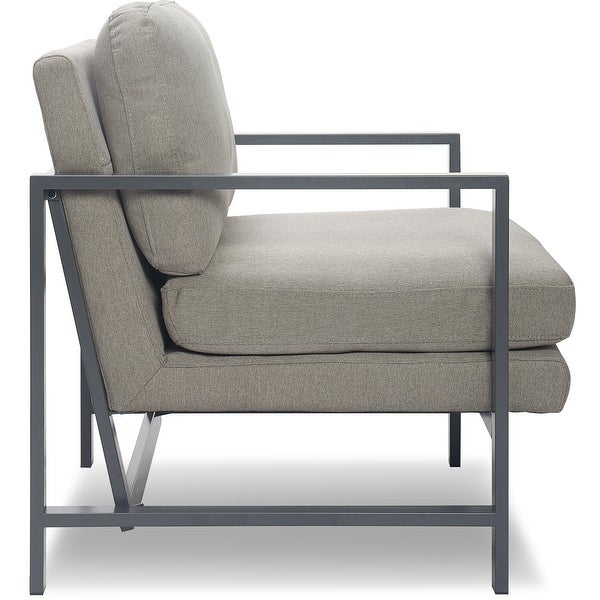 Tommy Hilfiger Russell Metal Frame Accent Chair