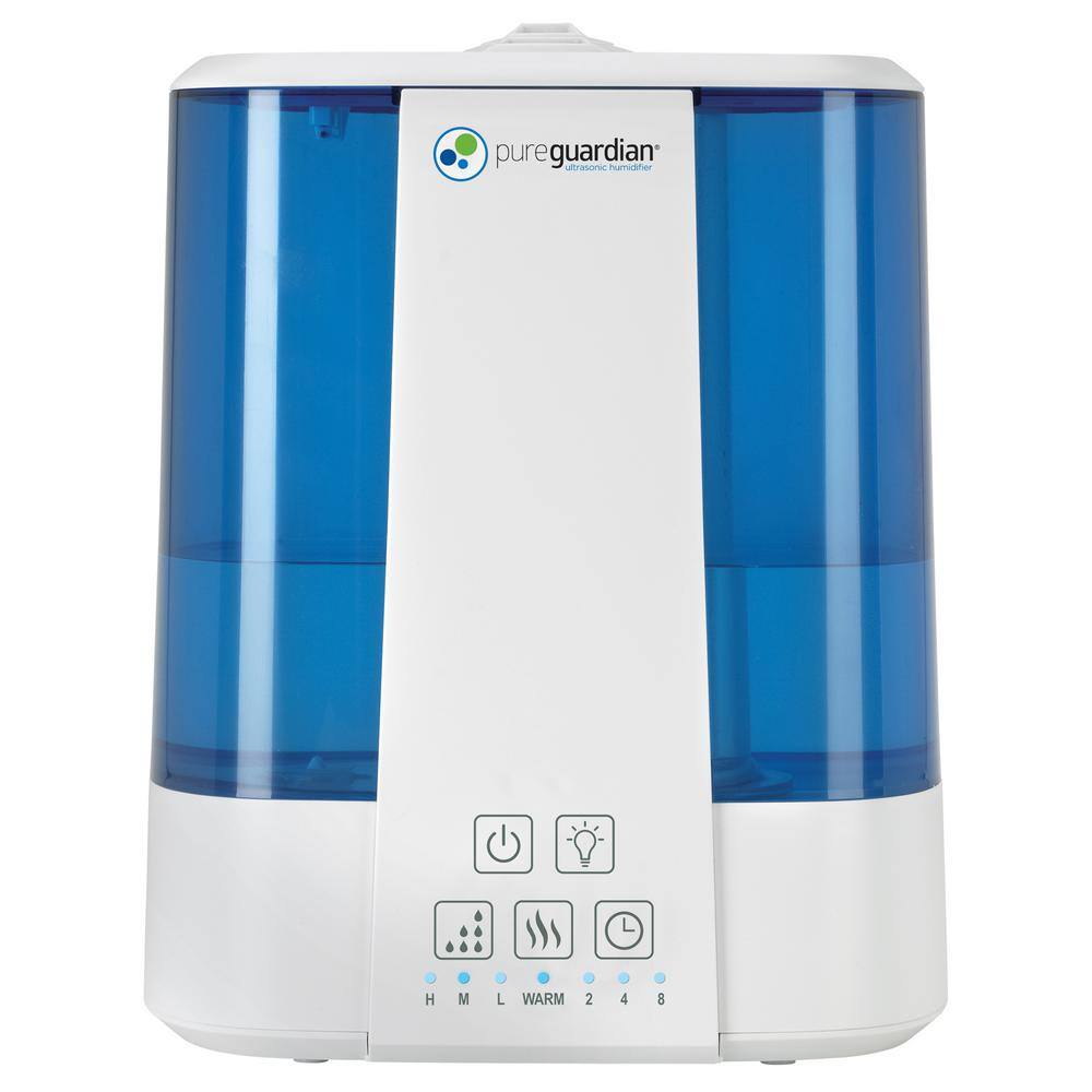 Pure Guardian 2 Gal. Top Fill Ultrasonic Warm and Cool Mist Humidifier with Aroma Tray H5225WCA