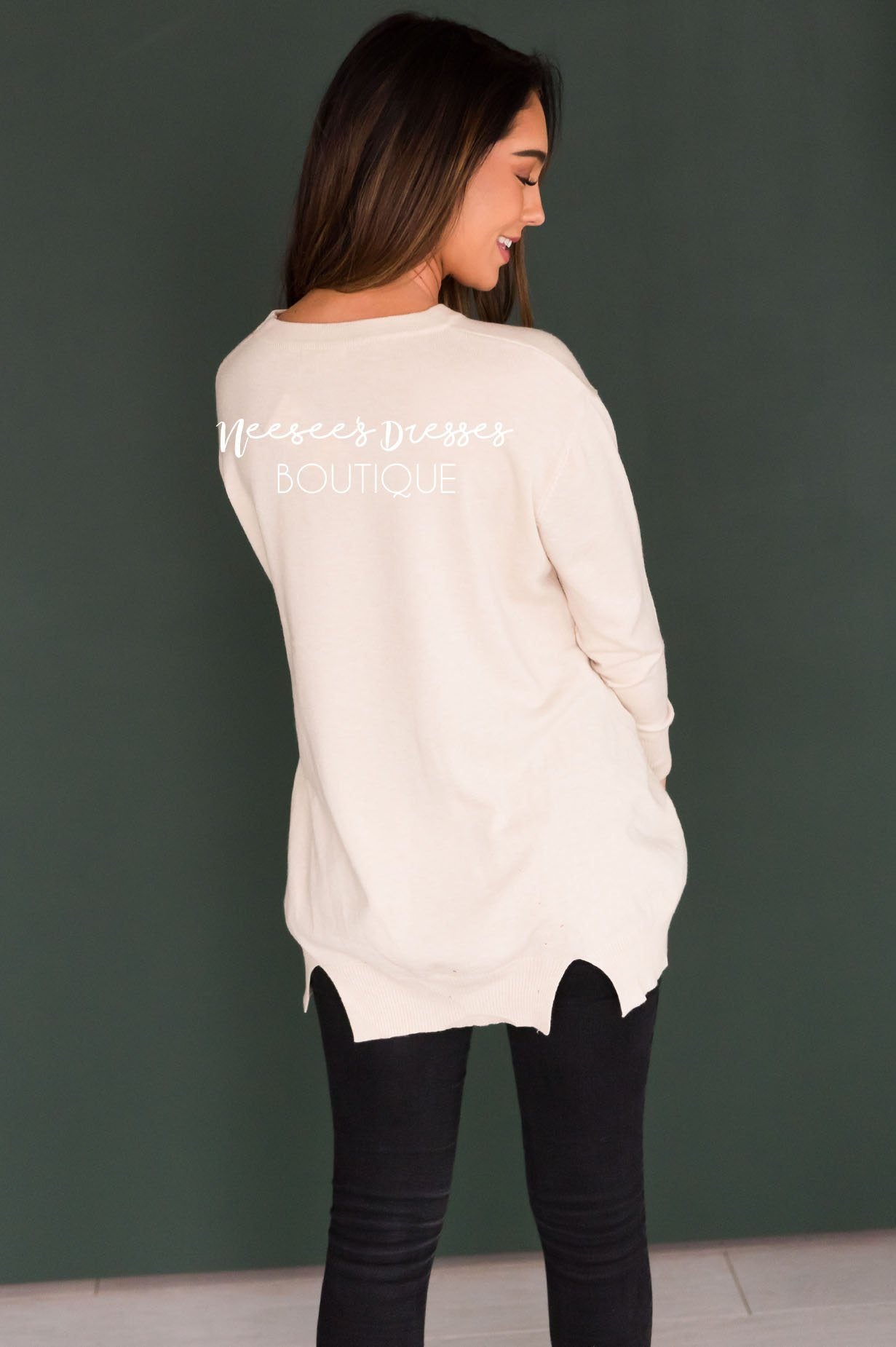 Live in The Moment Oversize Sweater