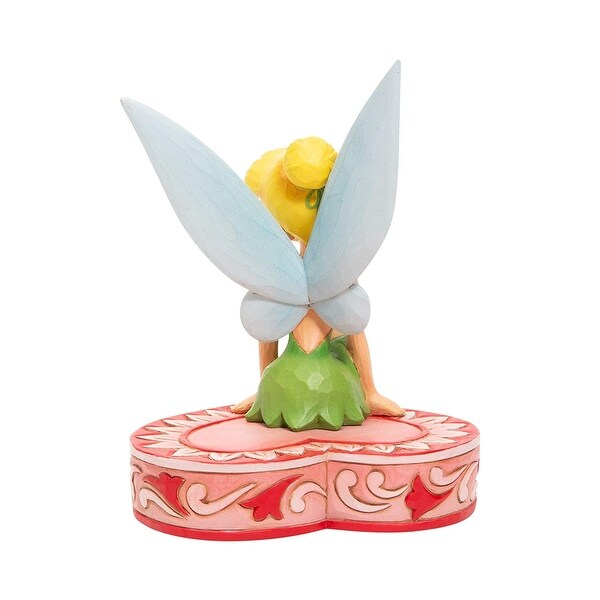 Tinker Bell Love Seat Sitting on Heart Figurine