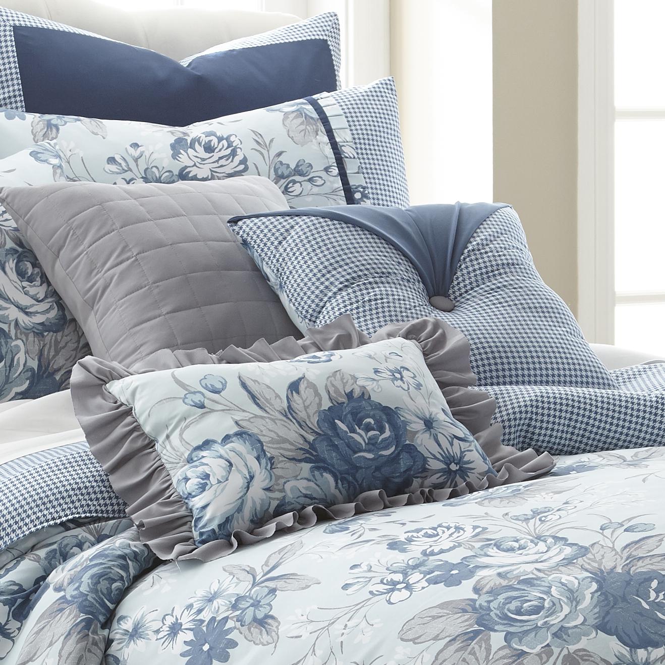 Farmhouse 8 Piece Floral Comforter Set by Pacific Coast