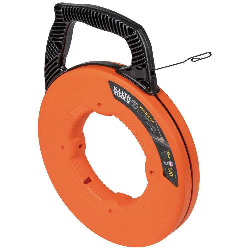 Klein Tools 240 ft. Steel Fish Tape 56334