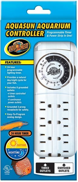 Zoo Med AquaSun Aquarium Controller Timer and Power Strip