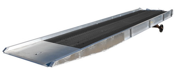 Vestil SY 169330 alum yard ramp steel grating 95in...