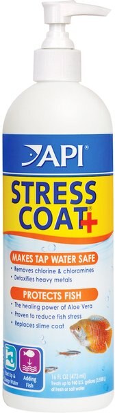 API Stress Coat with Pump Aquarium Water Conditioner