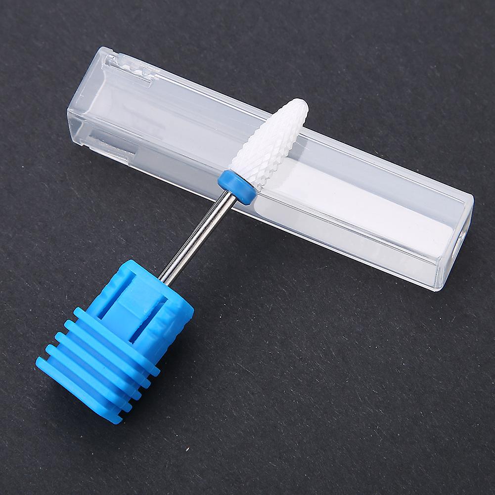 5 Type Of Ceramic Cylinder Shape Grinding Head Nail Drill Bit For Manicure Drills Machine 04#