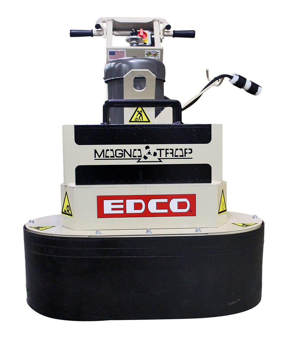 Magna-Trap Heavy-Duty Dual-Disc Floor Grinder