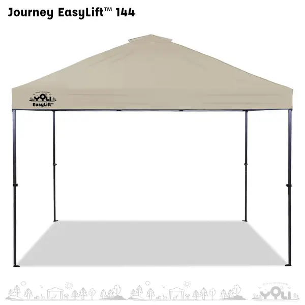 YOLI 12'x12' Journey EasyLift 144 Instant Canopy