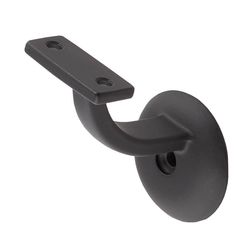 Everbilt Matte Black Decorative Handrail Bracket 20860