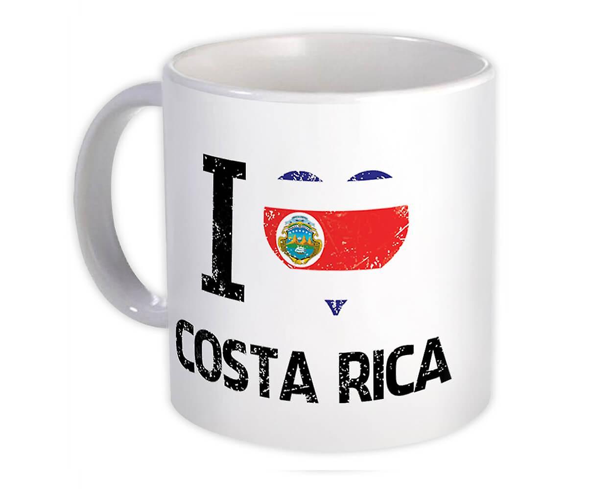 Gift Mug: I Love Costa Rica Heart