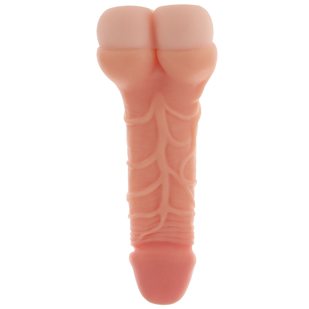 Real Cocks 9 Inch 3 In 1 Self Lubricating Masturbator