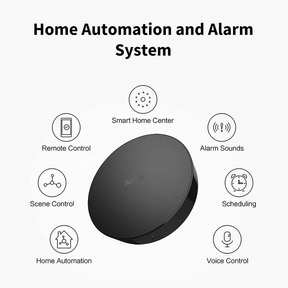 Aqara Smart Hub M2 (2.4 GHz Wi-Fi Required) Smart Home Bridge for Alarm System IR Remote Control Home Automation HM2-G01