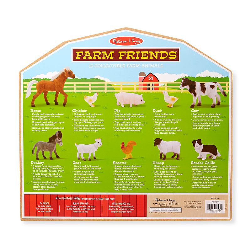 Melissa and Doug Farm Friend Collectibles