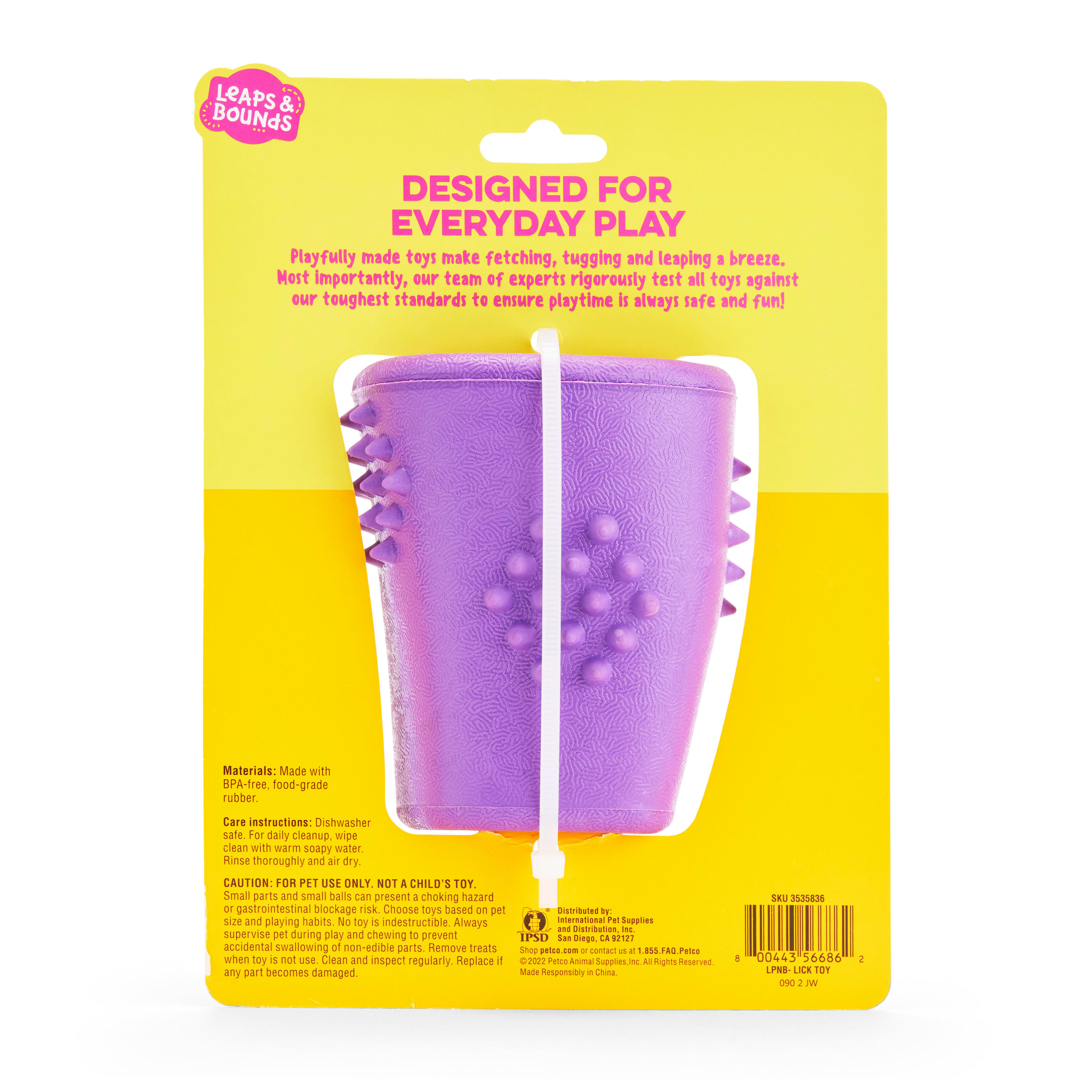 Leaps  Bounds Multi-use Treat Dispenser Dog Toy