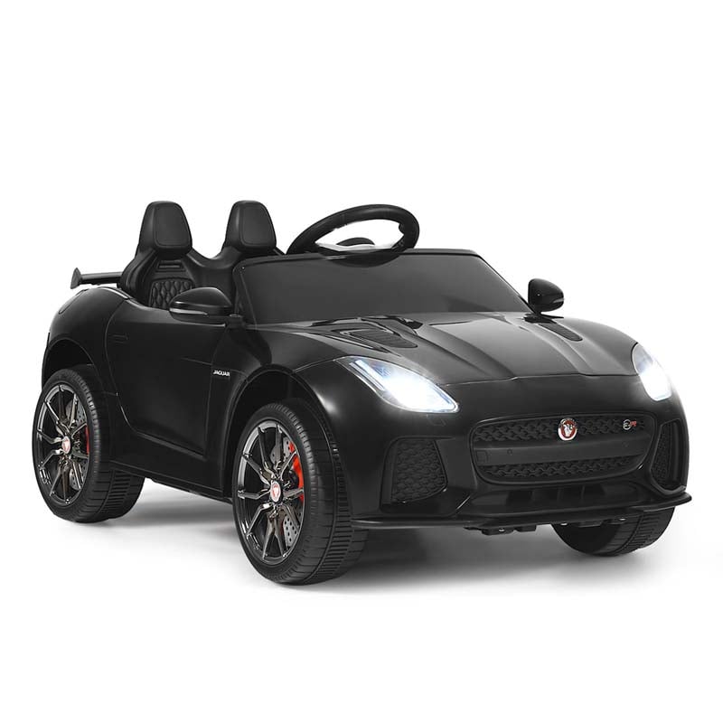 12V Jaguar F-Type SVR Licensed Kids Ride On Car, Battery Powered Riding Toy Car with Remote Control