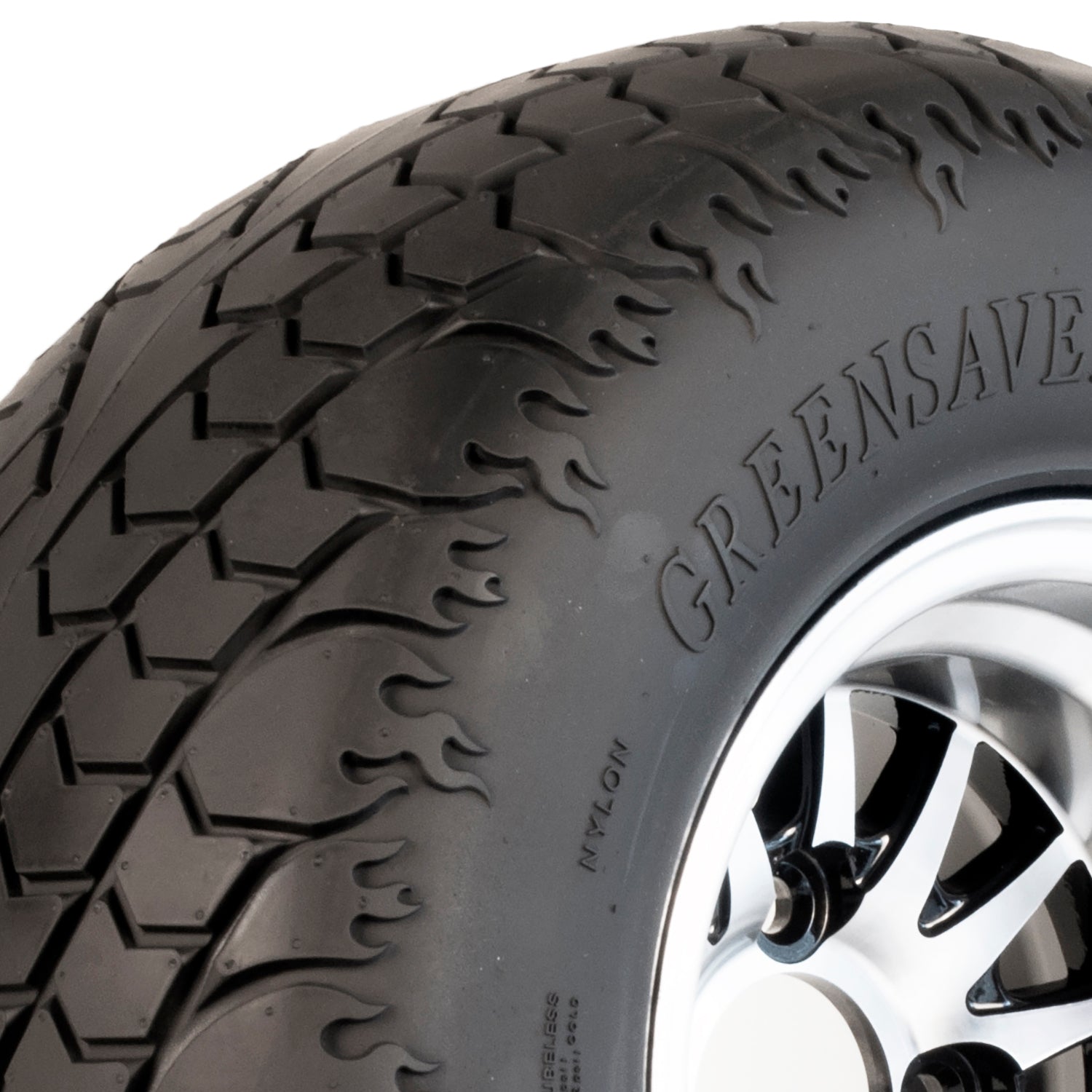 Greenball Greensaver 215/35R12 Plus GT Performance Radial 4-Ply Rated Golf Cart Tire; 1 Tire， No Wheel