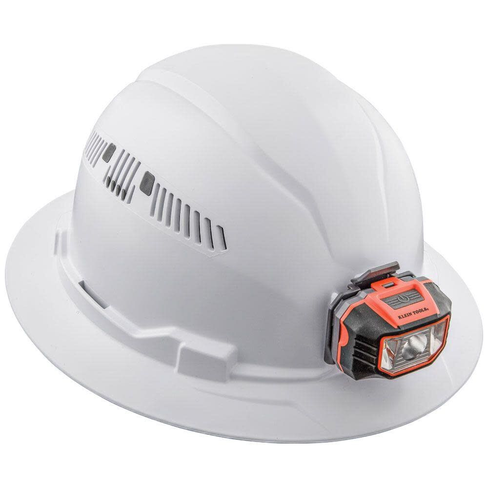 Klein Tools Hard Hat Vented Brim with Headlamp 60407 from Klein Tools