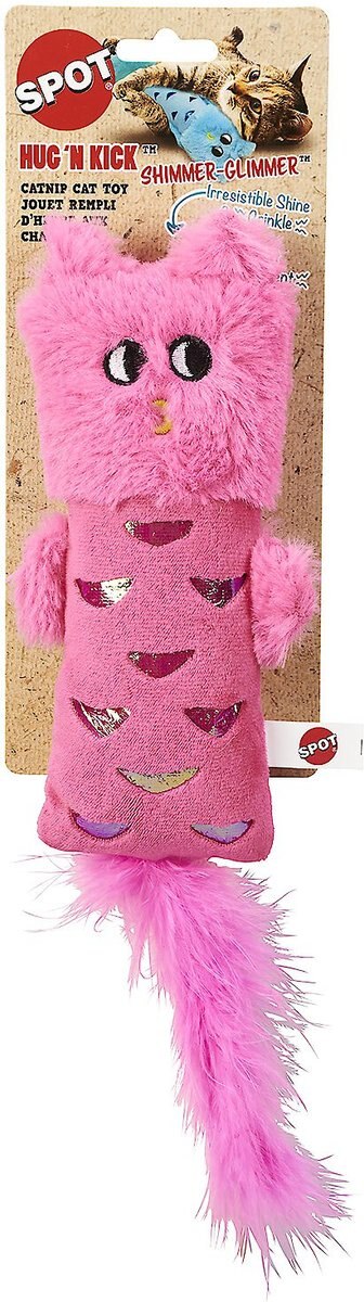 Ethical Pet Hug'N Kick Shimmer Glimmer Cat Toys