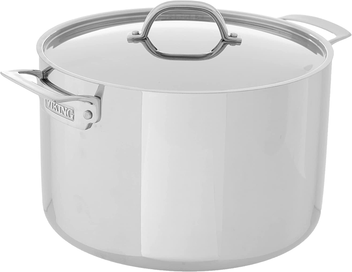 Viking 3-Ply Stainless Steel Stock Pot， 12 Quart