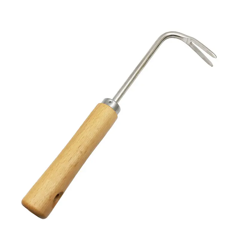 Outdoor Garden Hand Tool Digging Cultivator Single Claw Root Weeding Hook Loose Soil Hook